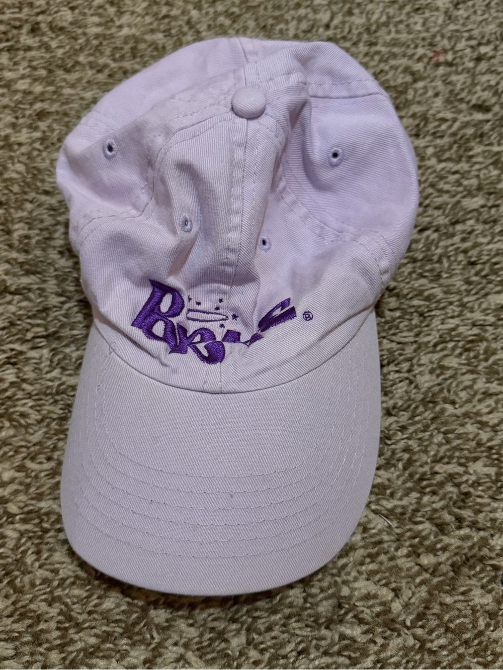 Bratz Light Lavender Baseball Cap with Purple Embroidery